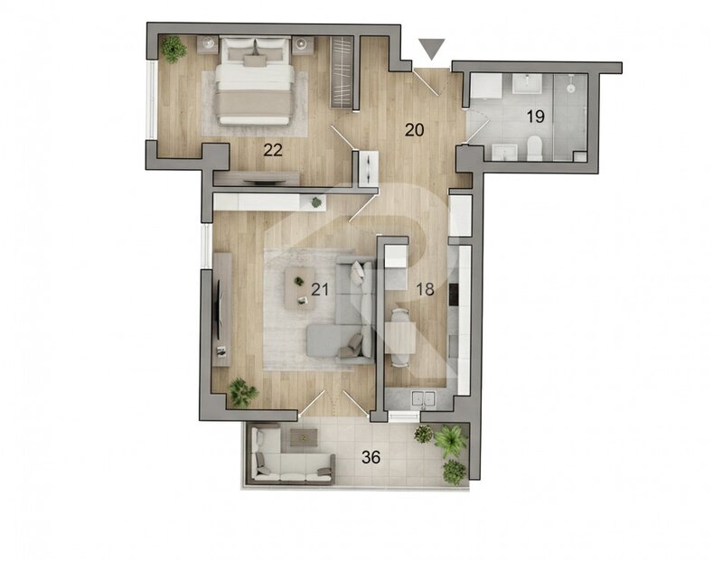 Dobroesti Apartament de vanzare  Ilfov,  Str. Doinei cu loc parcare in subteran